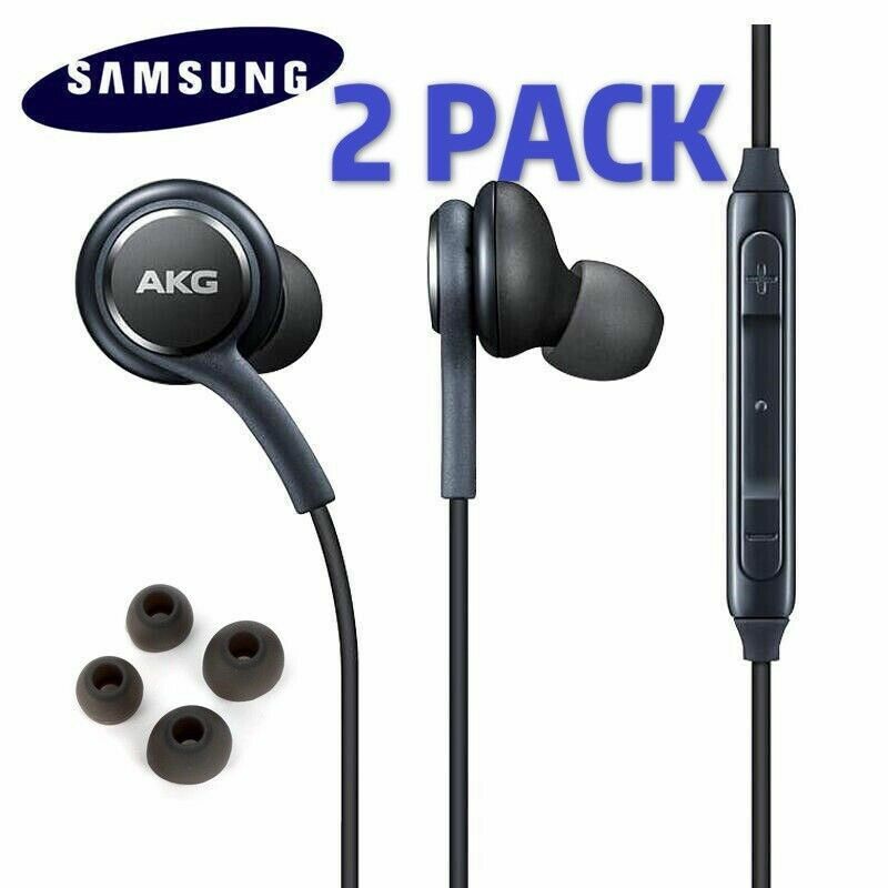 2 Pieces of Samsung Galaxy Note s9 s8 s10+s7s6 plus AKG Headset Earphone Earplug 2 Pieces of Samsung Galaxy Note s9 s8 s10+s7s6 plus AKG Headset Earphone Earplug