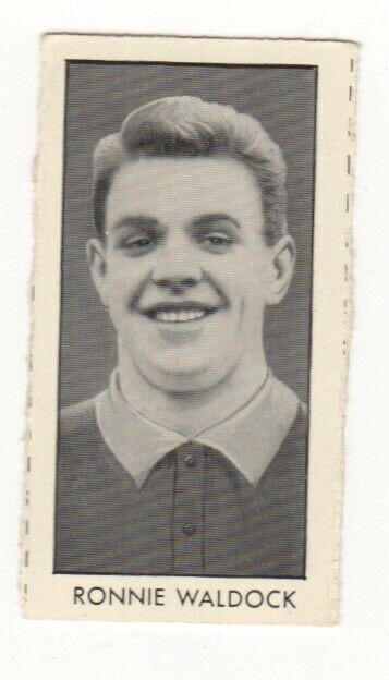 Sports Trade Card 1960 – Soccer. Ronnie Waldock, Scunthorpe