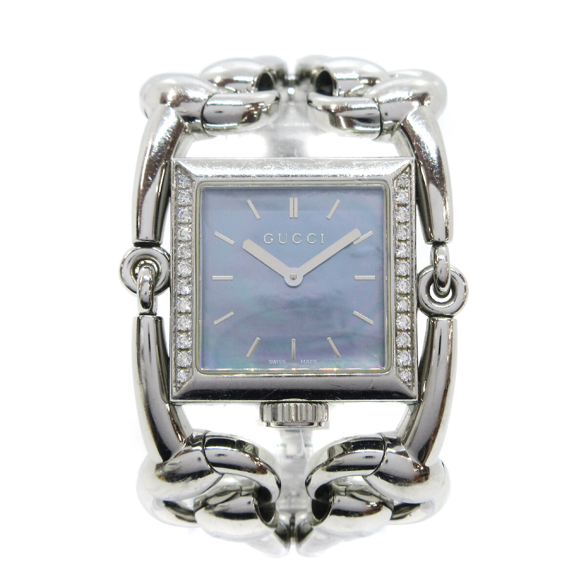GUCCI Signoria 116.3 Ladies Quartz Wristwatch Stainless steel 12884789 30525