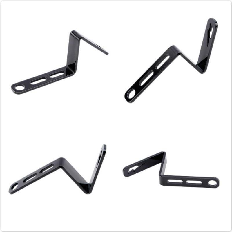 Motorcycle Front Hook Sight Base View Mirror Mount Fxed Seat Accessories Black Motorcycle Front Hook Sight Base View Mirror Mount Fxed Seat Accessories Black