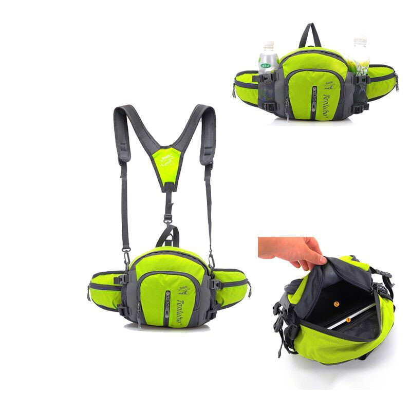 Waterproof Outdoor Waist Belt Bags Travel Crossbody Holder Purse Sports Hiking