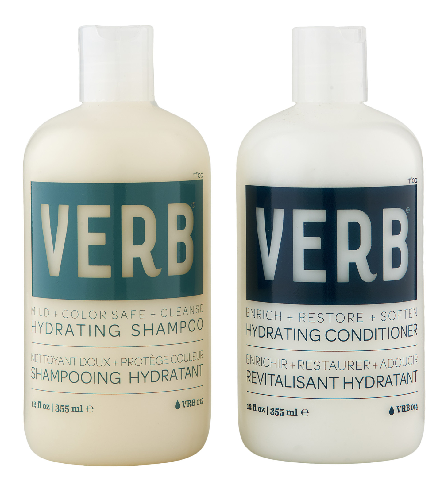 Verb Hydrating Shampoo & Conditioner 12 oz. Hair Care Set Verb Hydrating Shampoo & Conditioner 12 oz. Hair Care Set