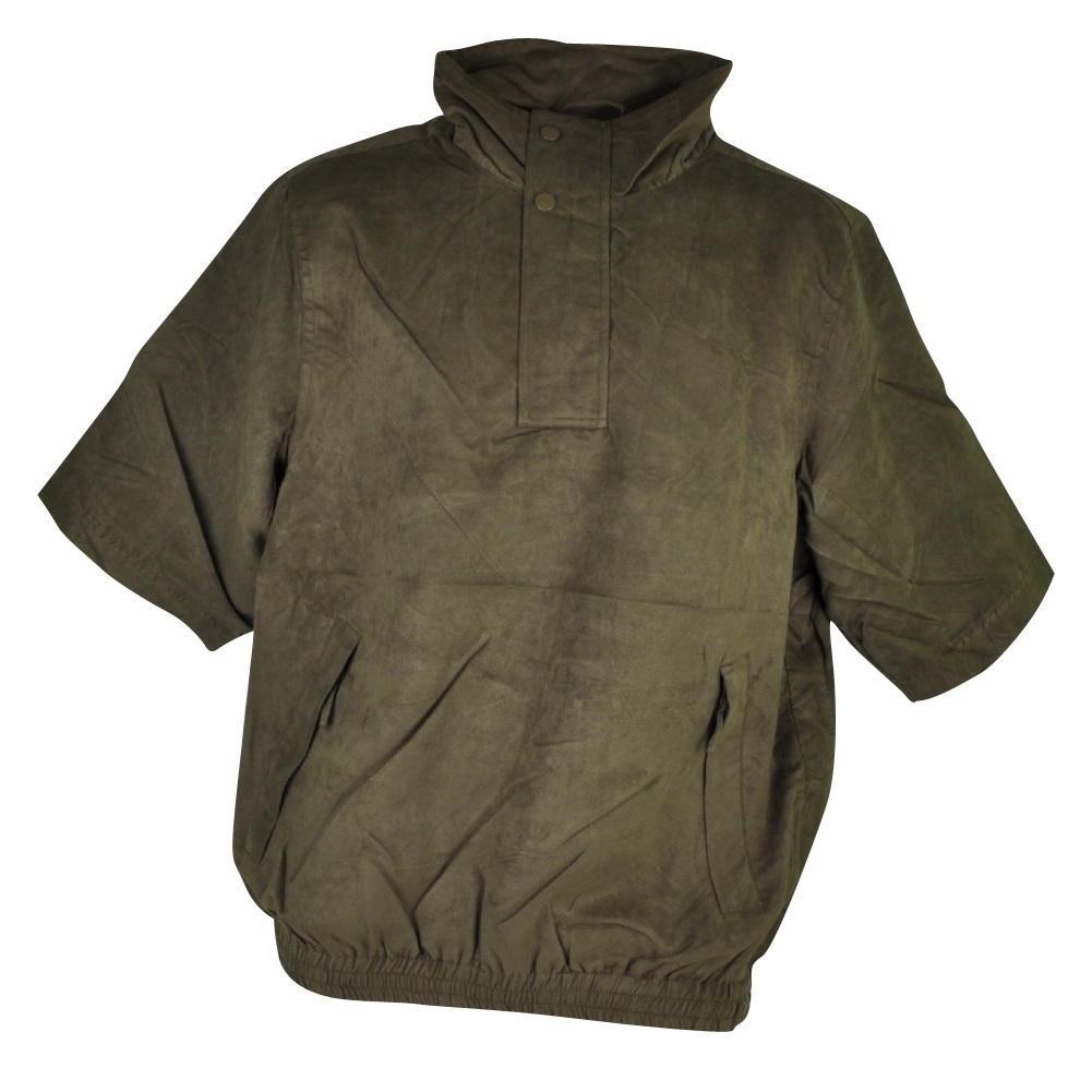 Brown Suede Sweat Shirt Mens Adult Pullover Turtle Neck Short Sleeves Fashion Brown Suede Sweat Shirt Mens Adult Pullover Turtle Neck Short Sleeves Fashion