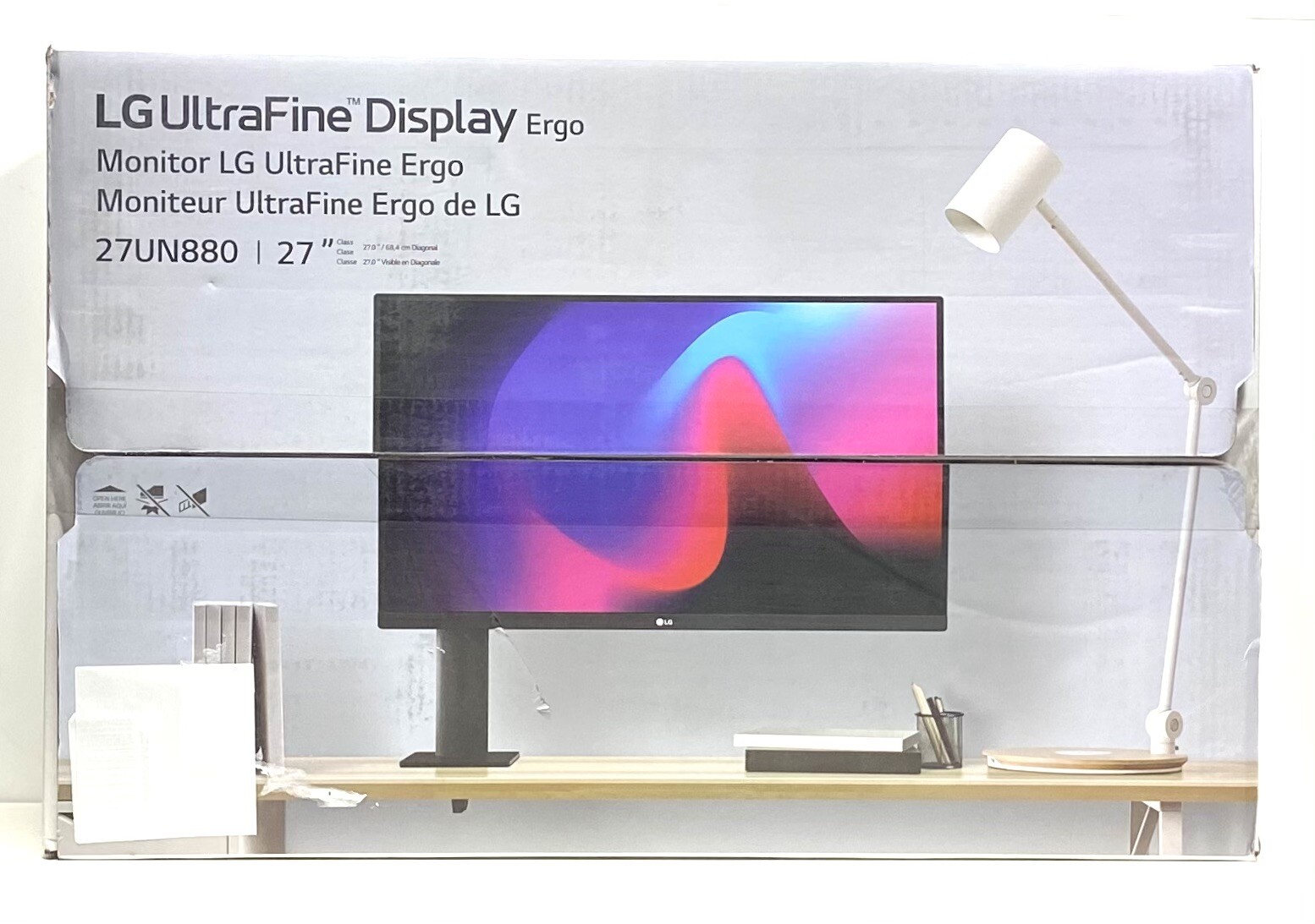 LG 27″ UltraFine Display Ergo Stand UHD 4K HDR10 FreeSync Monitor 27UN880-B, NEW LG 27″ UltraFine Display Ergo Stand UHD 4K HDR10 FreeSync Monitor 27UN880-B, NEW