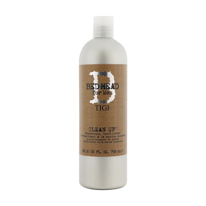 NEW Tigi Bed Head B For Men Clean Up Peppermint Conditioner 750ml Mens Hair Care NEW Tigi Bed Head B For Men Clean Up Peppermint Conditioner 750ml Mens Hair Care