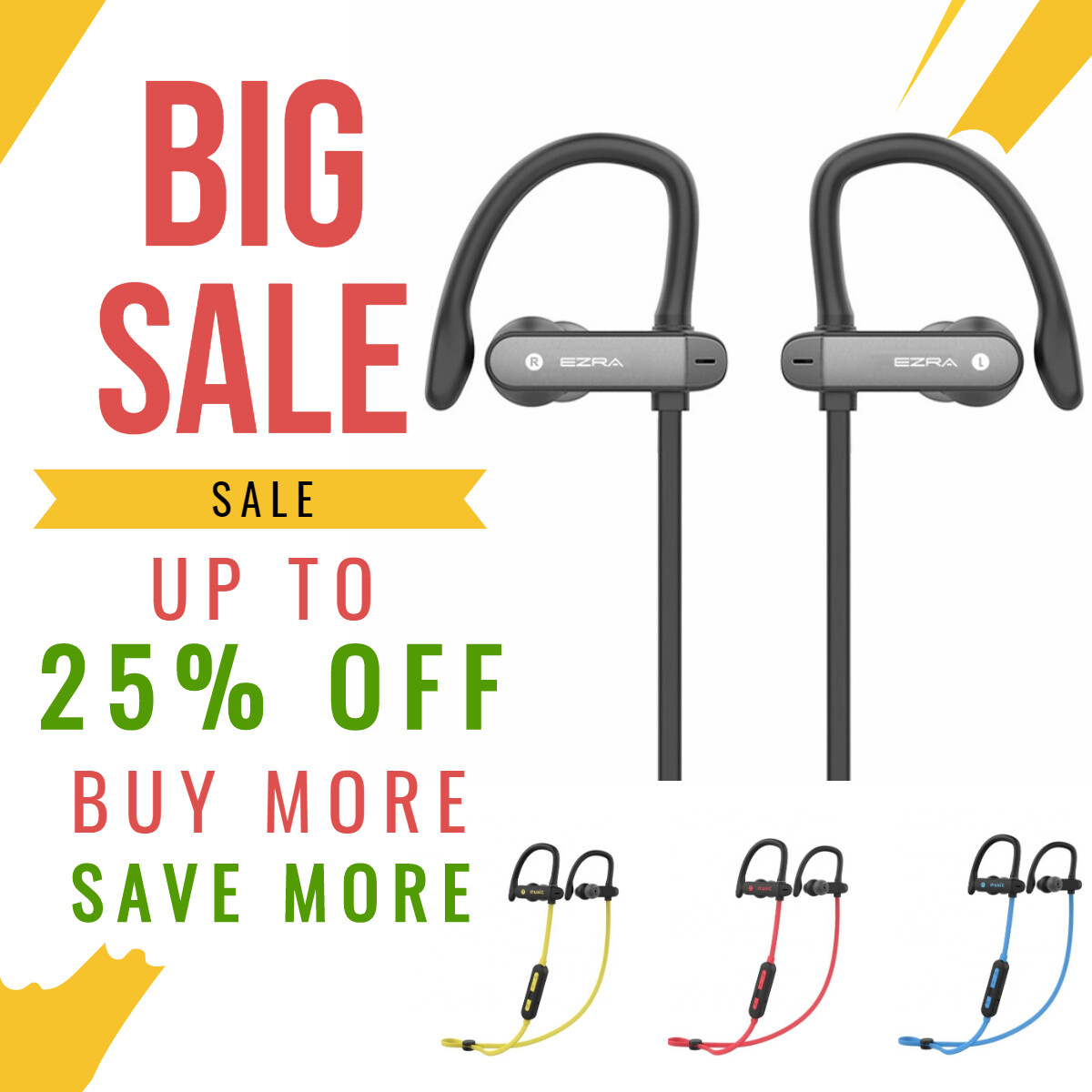 Sports Sweatproof Wireless Bluetooth Headphones Headset Earphones Stereo Sports Sweatproof Wireless Bluetooth Headphones Headset Earphones Stereo