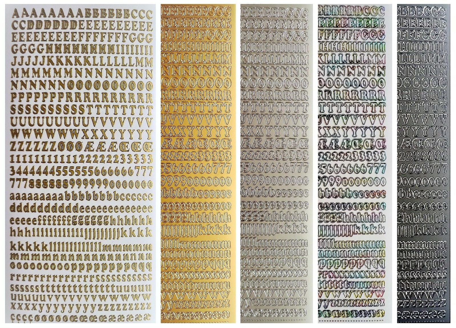 MINI LETTERS & NUMBERS Peel Off Stickers 6mm Upper Lowercase Alphabet MINI LETTERS & NUMBERS Peel Off Stickers 6mm Upper Lowercase Alphabet