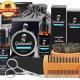 Beard Hair Growth Care Grooming Kit Oil Wax Comb Brush Scissors Gift Set For Men Beard Hair Growth Care Grooming Kit Oil Wax Comb Brush Scissors Gift Set For Men