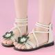 2018 Summer Kids Fashion Sweet Flowers Roman Sandals Students Girls Casual Shoes 2018 Summer Kids Fashion Sweet Flowers Roman Sandals Students Girls Casual Shoes