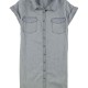 Sanctuary Clothing Womens Sunset Shirt Dress, Blue, Small Sanctuary Clothing Womens Sunset Shirt Dress, Blue, Small