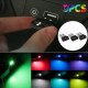 3x Mini LED USB Car Interior Neon Lamp Atmosphere Ambient Light Auto Accessories 3x Mini LED USB Car Interior Neon Lamp Atmosphere Ambient Light Auto Accessories