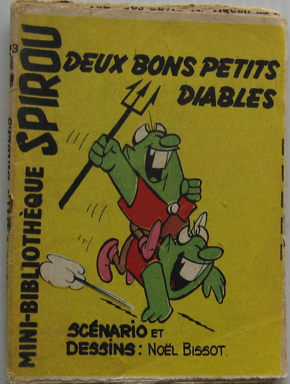 Mini Story Deux Vouchers Small Devils Spirou No 1247 Noel Bissot Year 1962 Mini Story Deux Vouchers Small Devils Spirou No 1247 Noel Bissot Year 1962