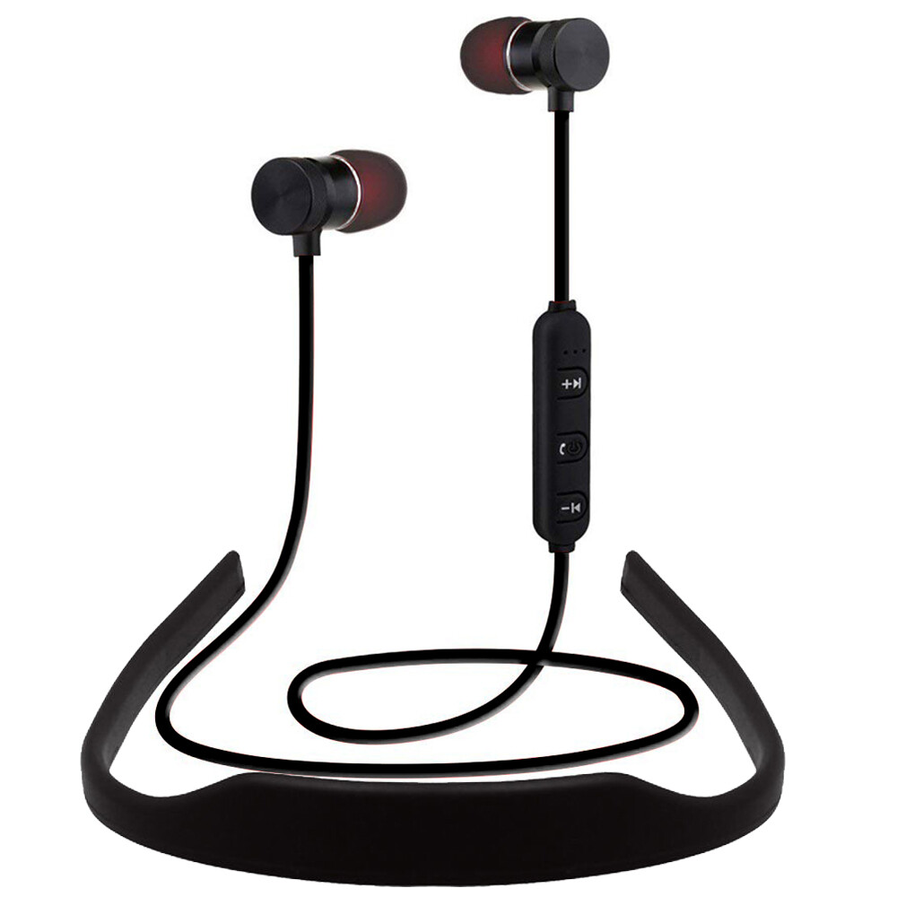 Bluetooth Earphones Wireless Sport Headphones Neckband With Mic For Android IOS Bluetooth Earphones Wireless Sport Headphones Neckband With Mic For Android IOS