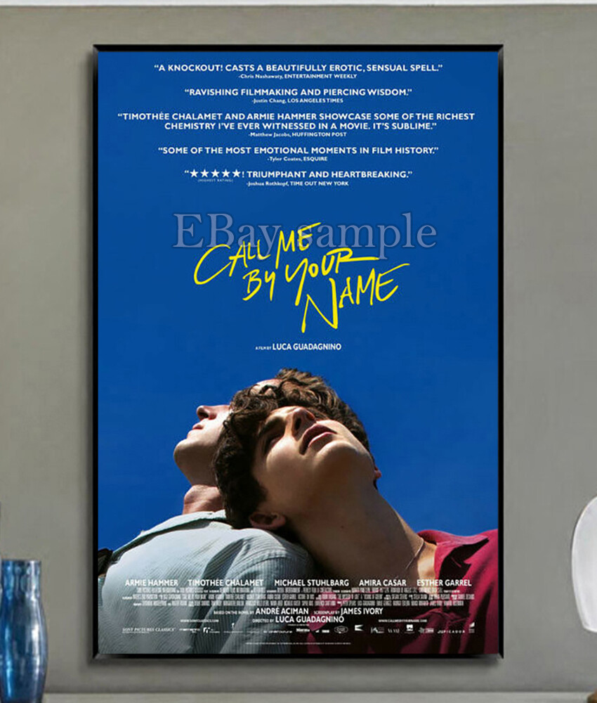 2C267 Call Me By Your Name Movie 3 Deco Home Print Art Silk Poster 2C267 Call Me By Your Name Movie 3 Deco Home Print Art Silk Poster