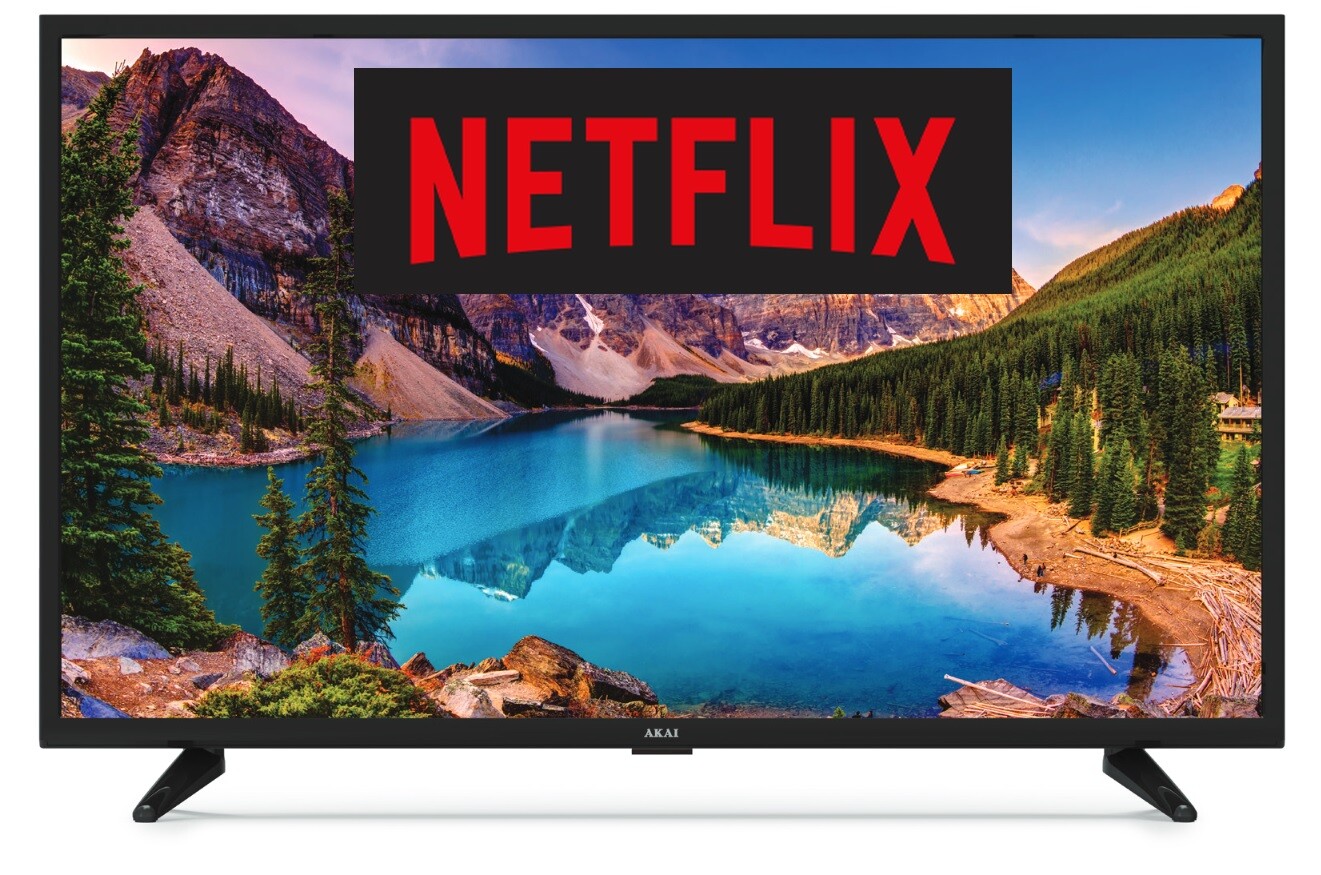 AKAI 32″ HD LED LCD Smart TV AK3221NF w/ USB, HDMI, NETFLIX *RFB* AKAI 32″ HD LED LCD Smart TV AK3221NF w/ USB, HDMI, NETFLIX *RFB*