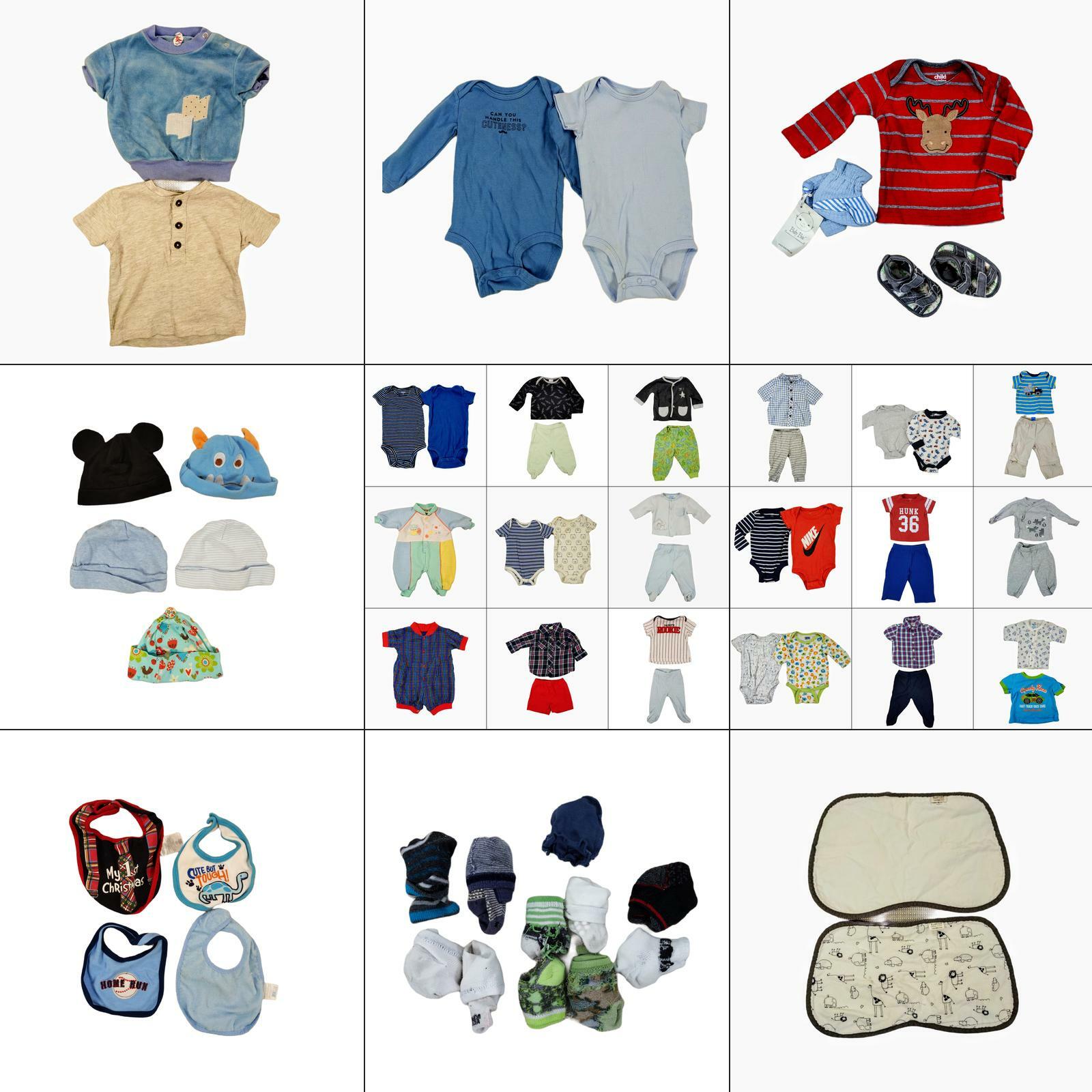 Lot 44 Baby Boys Clothing Bundle Infant Size NB 3 6 Month Bulk Wholesale Outfits Lot 44 Baby Boys Clothing Bundle Infant Size NB 3 6 Month Bulk Wholesale Outfits