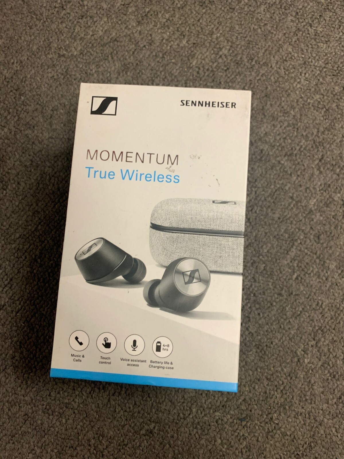 OB Sennheiser Momentum True Bluetooth In-Ear Headphones M3IETW Black OB Sennheiser Momentum True Bluetooth In-Ear Headphones M3IETW Black