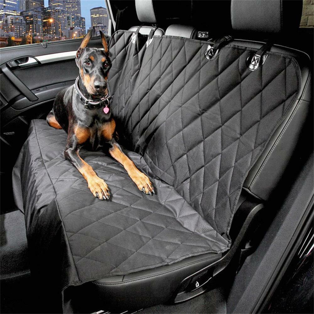 Nonslip Pet Car Back Seat Cover Cat Dog Waterproof Protector Hammock Mat Black Nonslip Pet Car Back Seat Cover Cat Dog Waterproof Protector Hammock Mat Black
