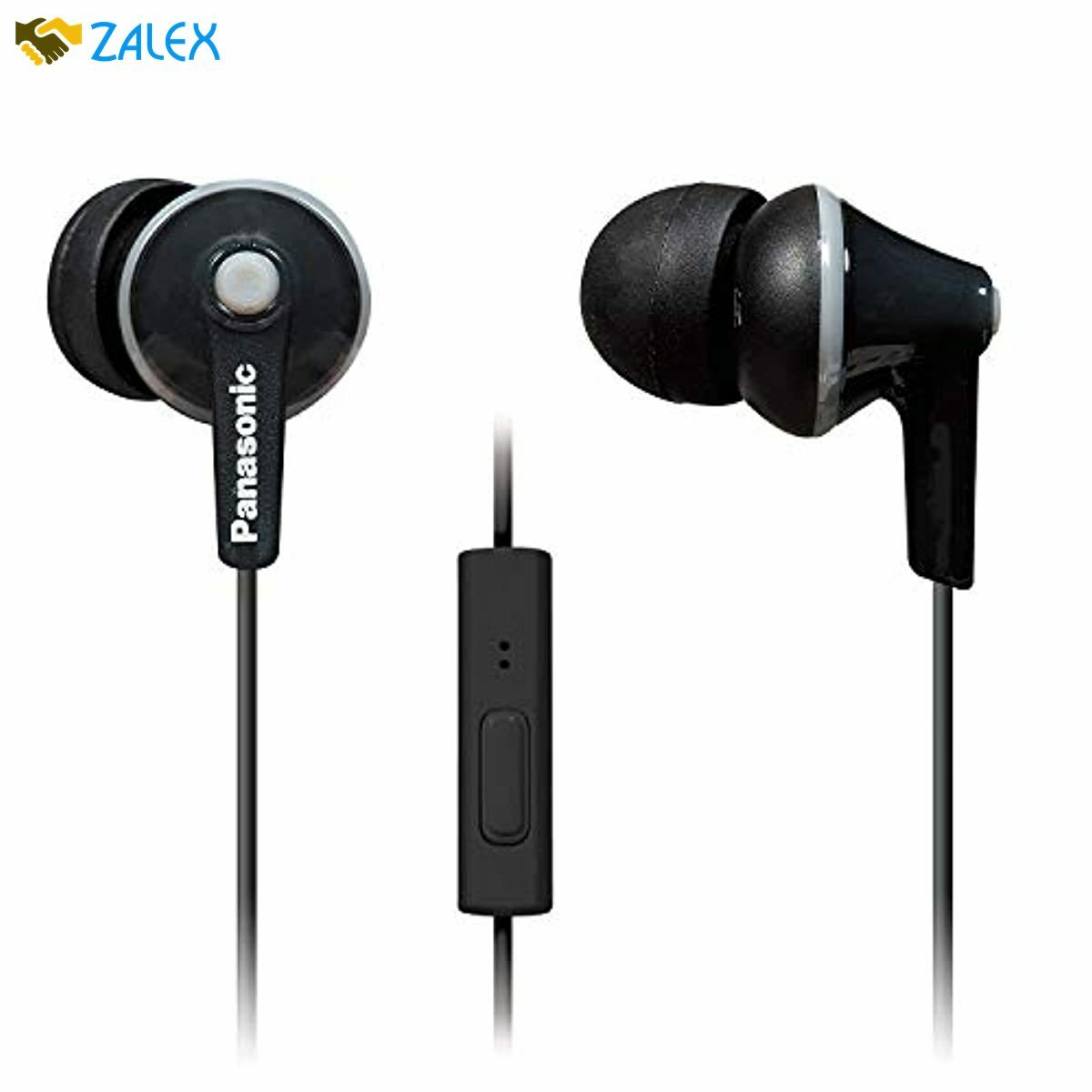 Panasonic ErgoFit Earbud Headphones with Microphone and Call Controller Compatib Panasonic ErgoFit Earbud Headphones with Microphone and Call Controller Compatib