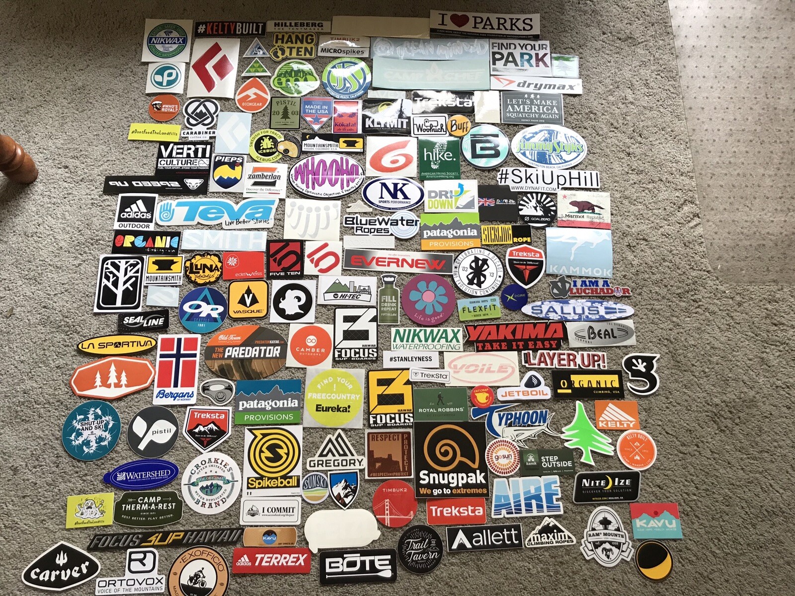 181 Outdoor Stickers/Decals Scarpa Black Diamond Patagonia Kelty Petzl Marmot 181 Outdoor Stickers/Decals Scarpa Black Diamond Patagonia Kelty Petzl Marmot