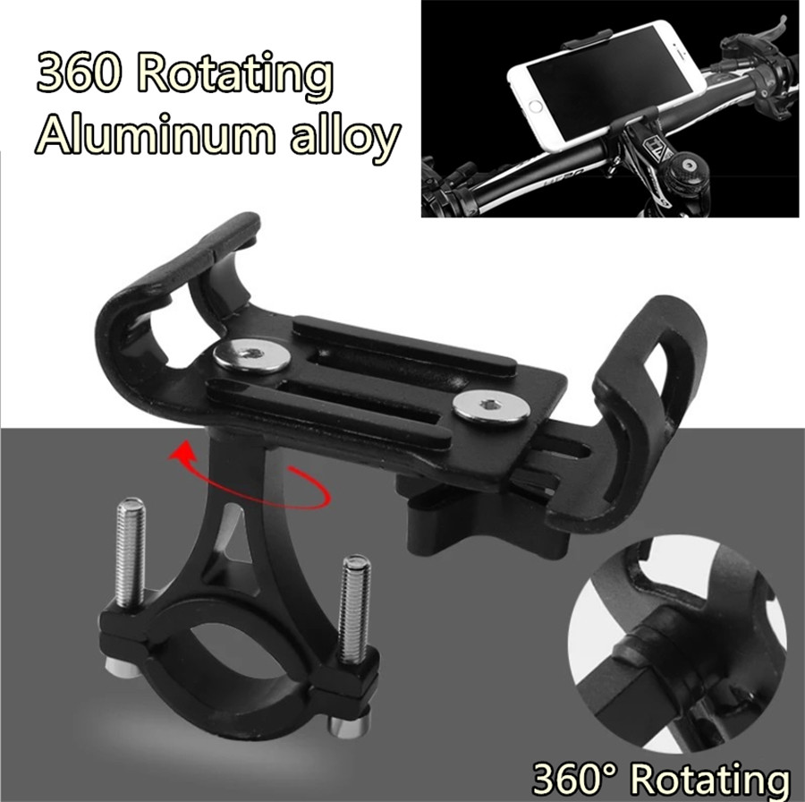 360° Rotating Motorcycle Bike Smart Phone Stand Bracket Mount Holder Accessories 360° Rotating Motorcycle Bike Smart Phone Stand Bracket Mount Holder Accessories