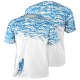 Mens Fashion Sea Waves Printed T-shirt Round Neck Short Sleeves T Shirt Supplies Mens Fashion Sea Waves Printed T-shirt Round Neck Short Sleeves T Shirt Supplies
