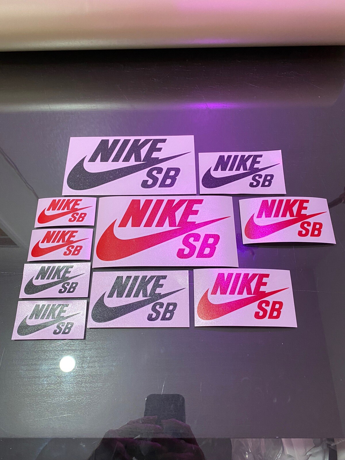 Nike SB Logo Stickers 10 Die Cut Skateboarding Shoes Diamond Vinyl Decals Blue Nike SB Logo Stickers 10 Die Cut Skateboarding Shoes Diamond Vinyl Decals Blue