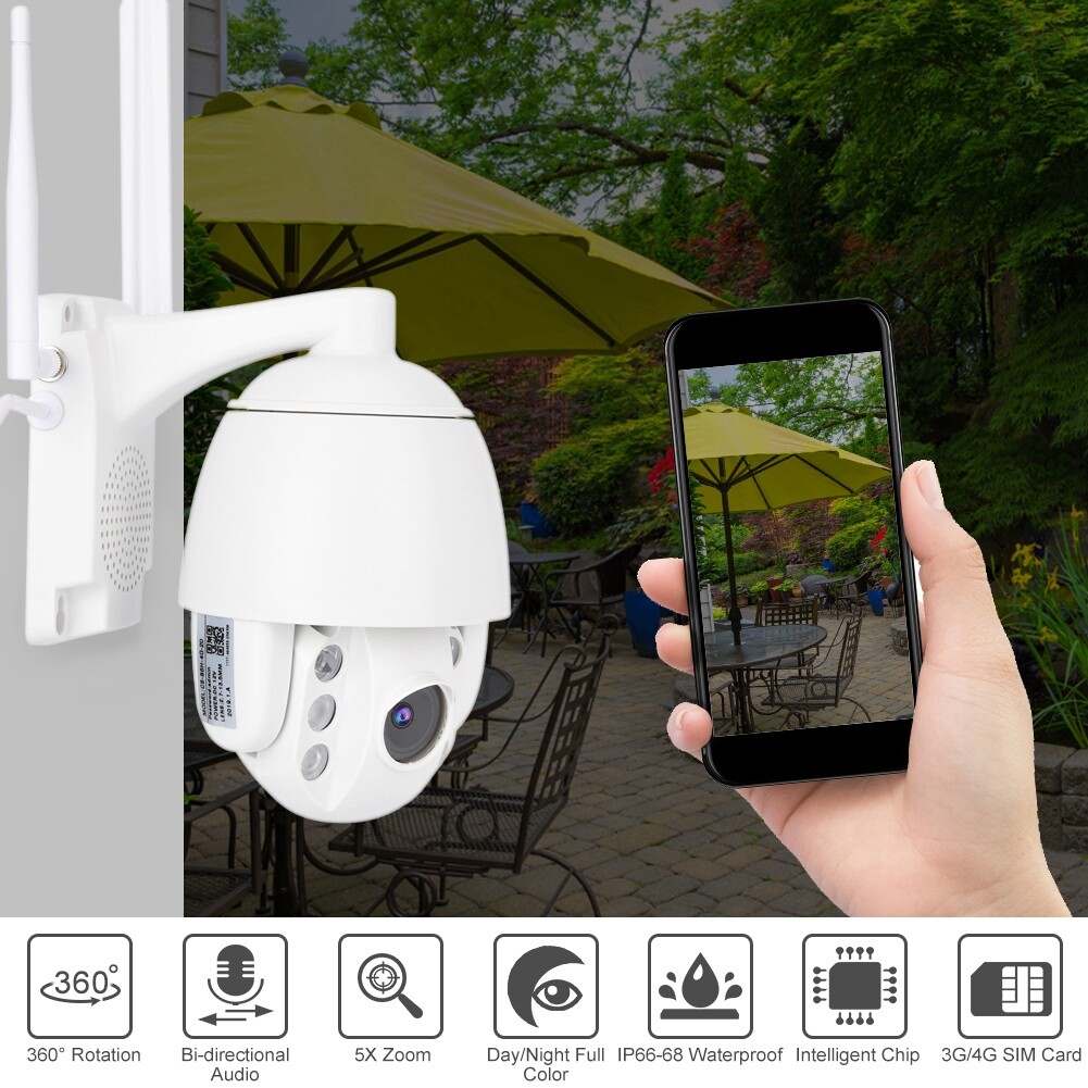 Network 3G/4G 1080P HD CCTV Camera Security Surveilance IR Night View Waterproof Network 3G/4G 1080P HD CCTV Camera Security Surveilance IR Night View Waterproof