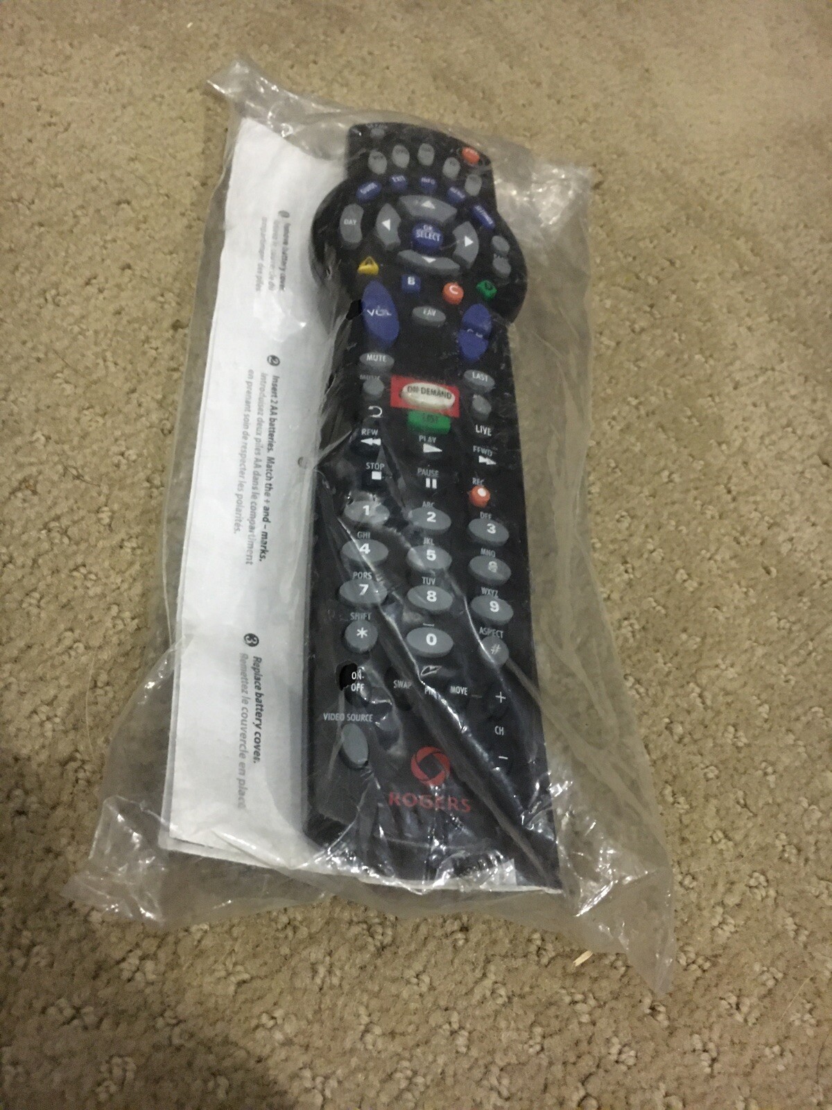 Rogers UNIVERSAL ELECTRONICS REMOTE CONTROL 1056B03 URC1056 Rogers UNIVERSAL ELECTRONICS REMOTE CONTROL 1056B03 URC1056