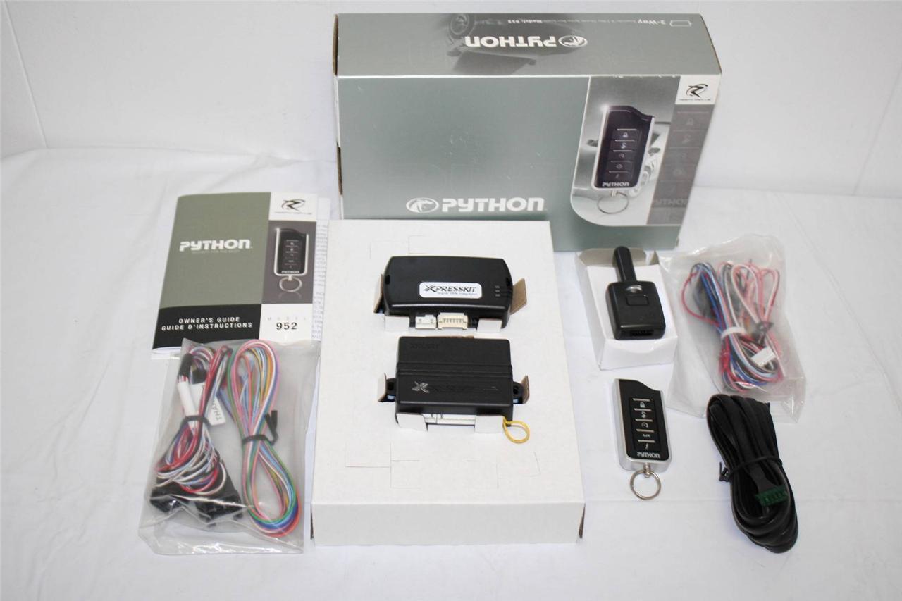Directed Electronics Python 952 LE 2-way Chrysler Xpress Start System NEW