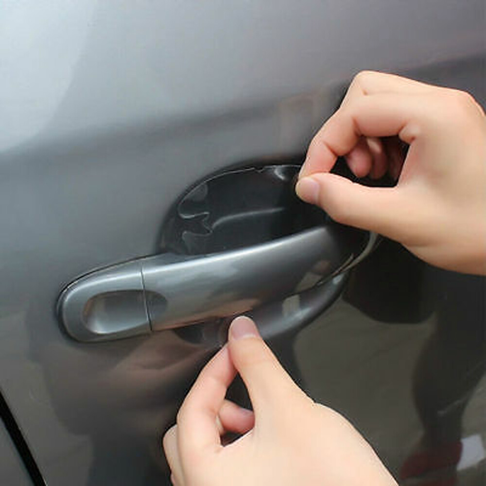 4x Invisible Car Door Handle Films Protective Anti-Scratch Protector Accessories 4x Invisible Car Door Handle Films Protective Anti-Scratch Protector Accessories