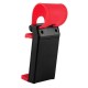 Steering Wheel Car Holder Phone Universal 1× Accessories Hands-Free Mount Red Steering Wheel Car Holder Phone Universal 1× Accessories Hands-Free Mount Red