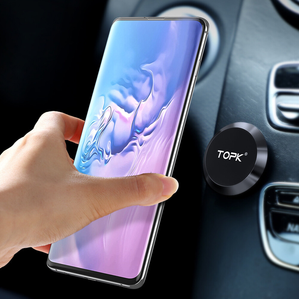 1Pack Topk Magnetic Car Phone Holder Stand For iPhone Magnet Mount Accessories 1Pack Topk Magnetic Car Phone Holder Stand For iPhone Magnet Mount Accessories