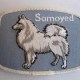 SAMOYED DOG PATCH / CREST, CANINE SAMOYED DOG PATCH / CREST, CANINE