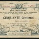 FRANCE – 0.50 Centimes 1915 Bon Voucher Chambre de Commerce Des Ardennes (F) FRANCE – 0.50 Centimes 1915 Bon Voucher Chambre de Commerce Des Ardennes (F)