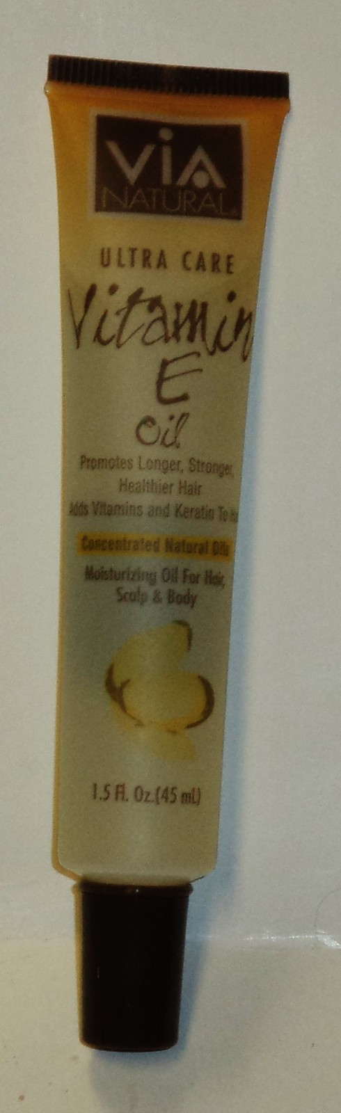 VIA Natural Ultra Care Vitamin E Oil Moisturizing Oil For Hair Scalp Body 1.5oz VIA Natural Ultra Care Vitamin E Oil Moisturizing Oil For Hair Scalp Body 1.5oz