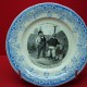 Beautiful Antique Plate : Ces Vouchers Parisianne To La Countryside N°1 Creil Beautiful Antique Plate : Ces Vouchers Parisianne To La Countryside N°1 Creil