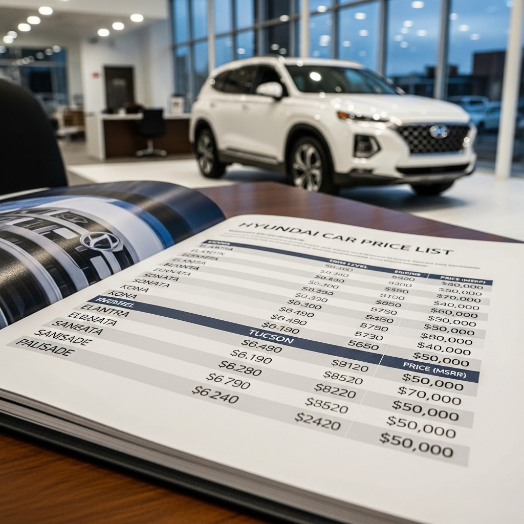 현대차가격표 현대차가격표