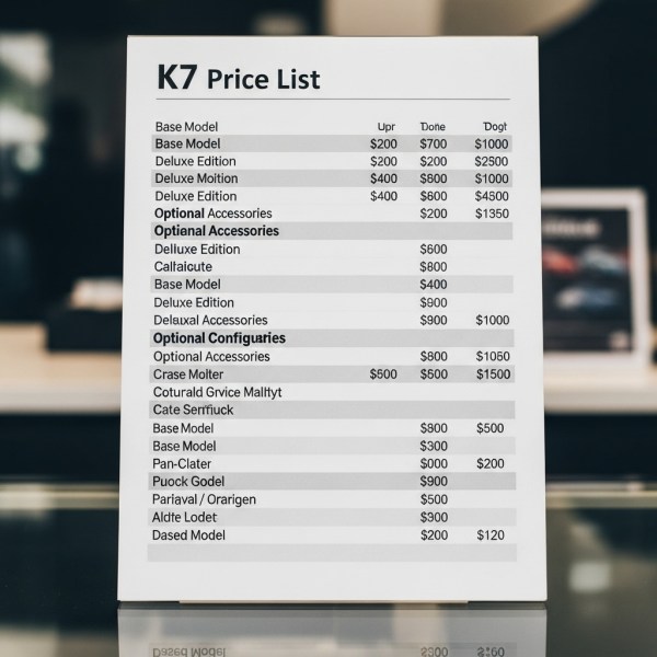 k7가격표 k7가격표