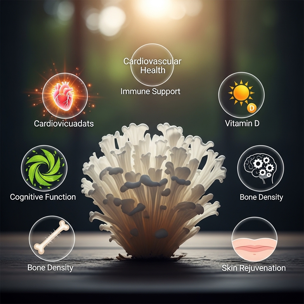 꽃송이버섯 효능 꽃송이버섯 효능