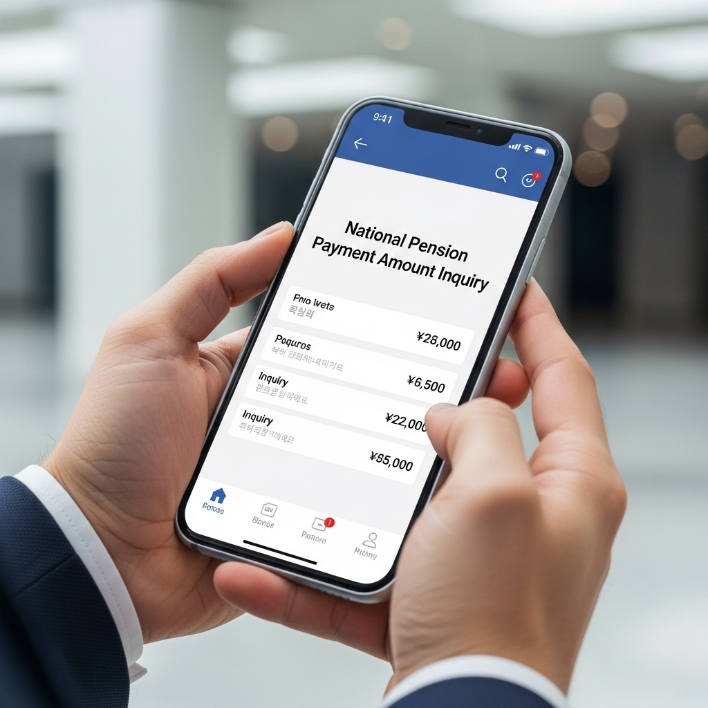 국민연금 납부액 조회 국민연금 납부액 조회