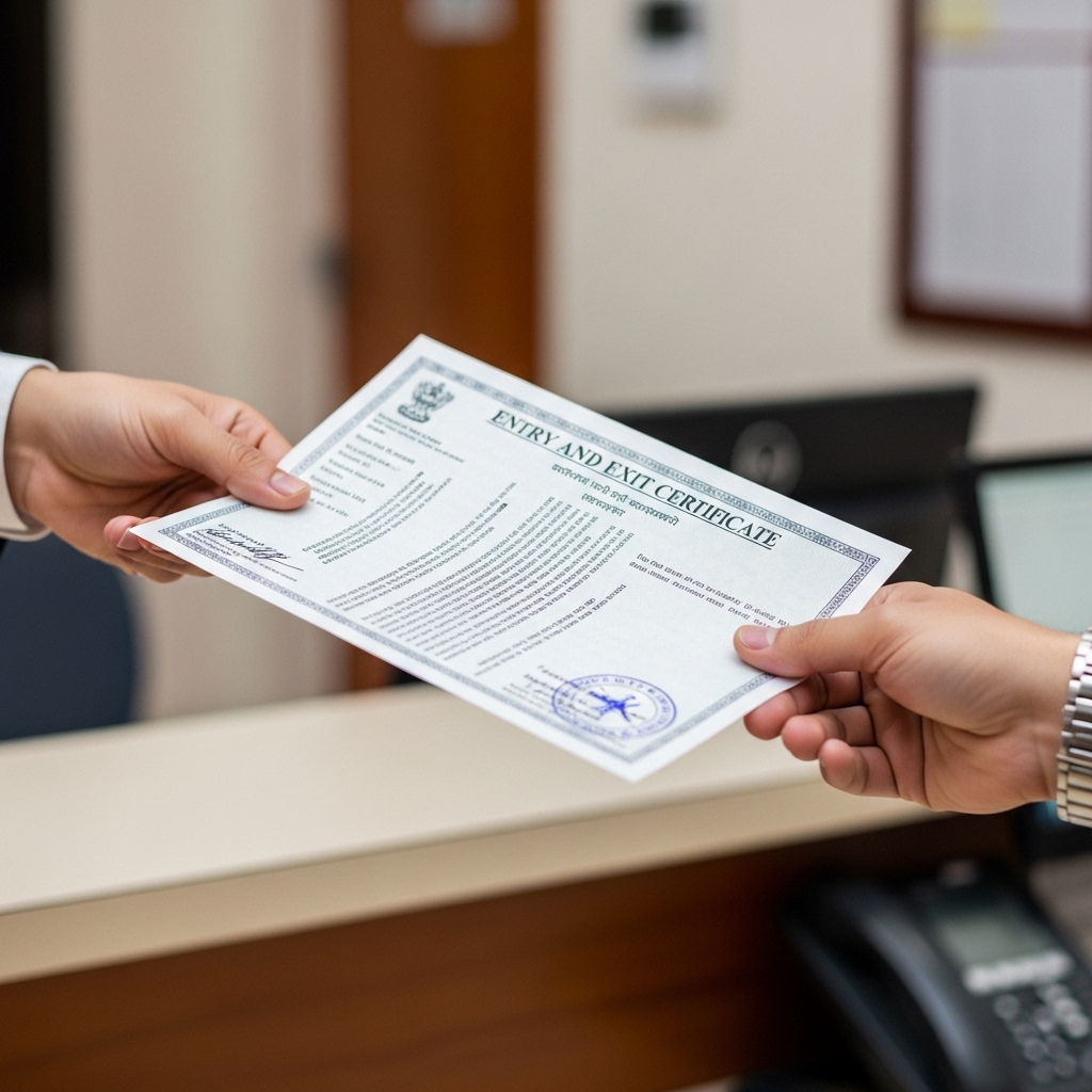 출입국사실증명서발급 출입국사실증명서발급