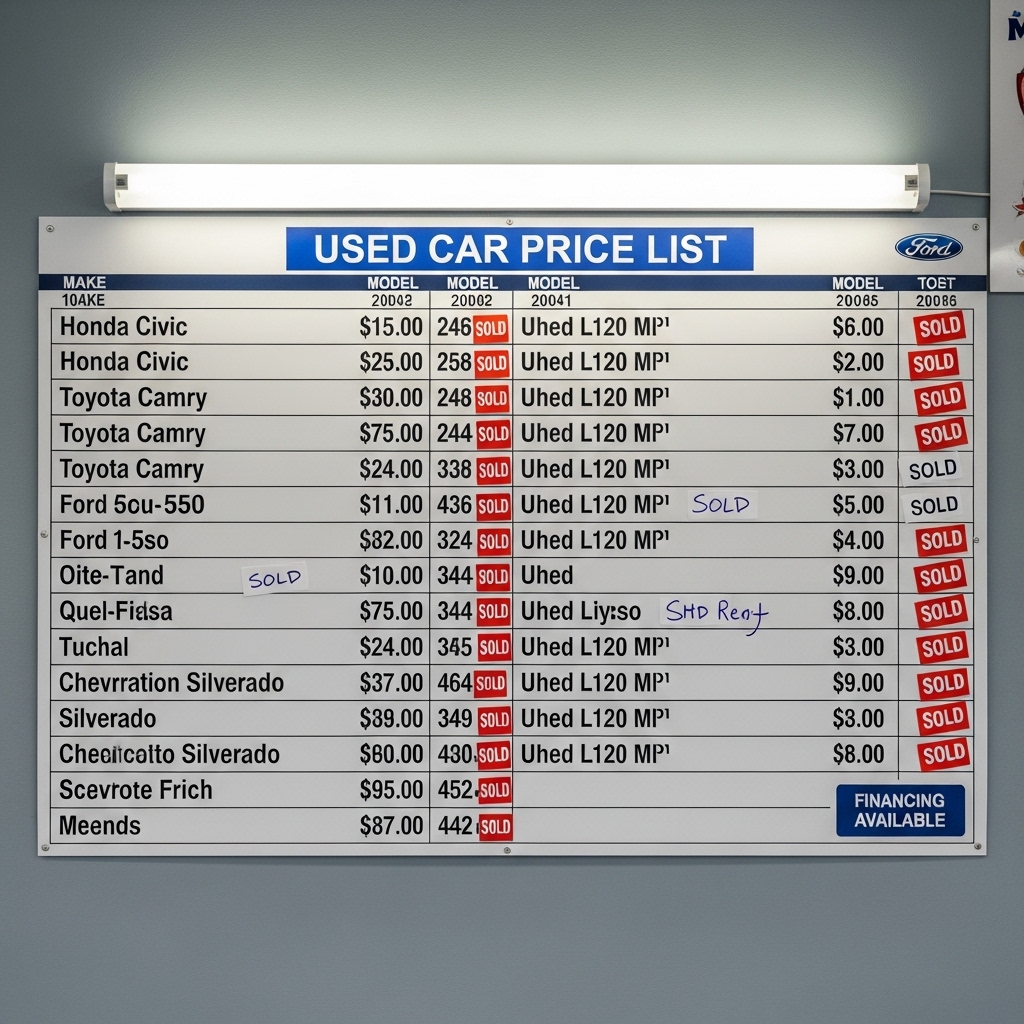 중고차시세표가격 중고차시세표가격