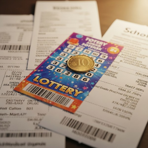 영수증 복권 영수증 복권