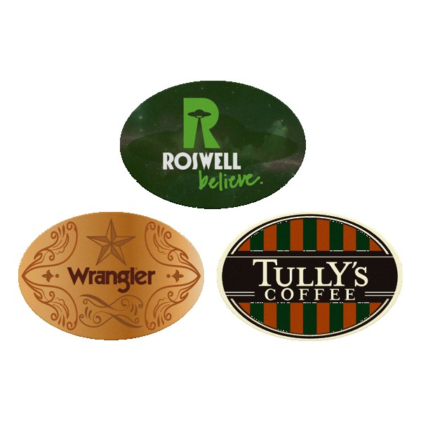 Tag Buddy 3" x 2" Oval All-Purpose Sticker 1 Tag Buddy 3" x 2" Oval All-Purpose Sticker 1