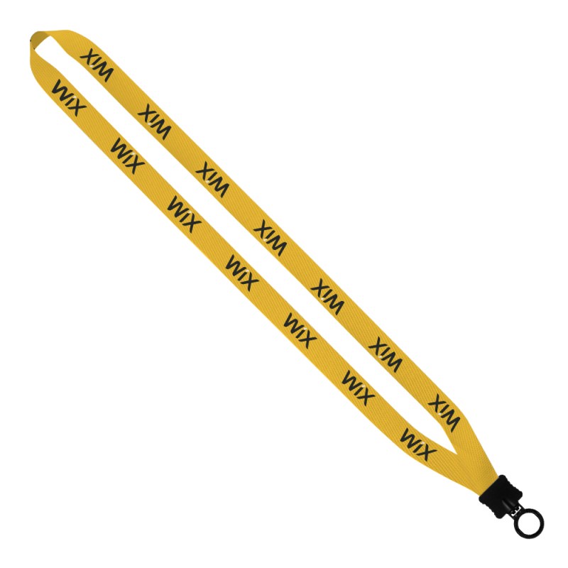 1/2" Dye-Sublimated Waffle Weave Lanyard 1 1/2" Dye-Sublimated Waffle Weave Lanyard 1