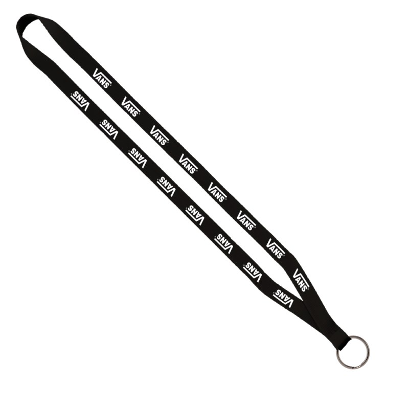 1/2" Polyester Lanyard with Sewn Metal Split-Ring 1 1/2" Polyester Lanyard with Sewn Metal Split-Ring 1