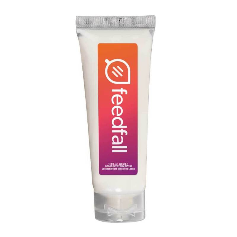 Custom 1 oz Squeeze Tube Sun Screen SPF 50 1 Custom 1 oz Squeeze Tube Sun Screen SPF 50 1