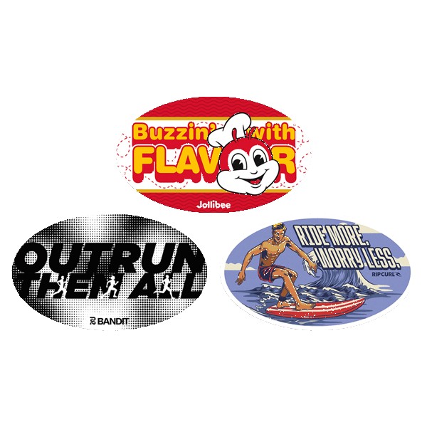 Tag Buddy 5" x 3" Oval All-Purpose Sticker 1 Tag Buddy 5" x 3" Oval All-Purpose Sticker 1