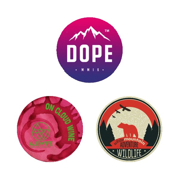 Tag Buddy 3" Circular All-Purpose Sticker 1 Tag Buddy 3" Circular All-Purpose Sticker 1